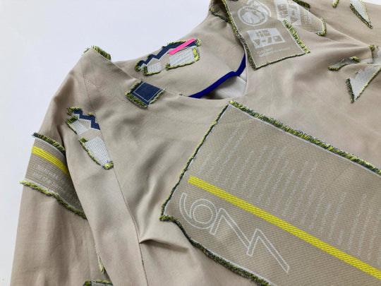 -OSANPO- ワンピース col:ライトカーキ