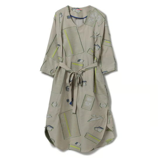 -OSANPO- ワンピース col:ライトカーキ