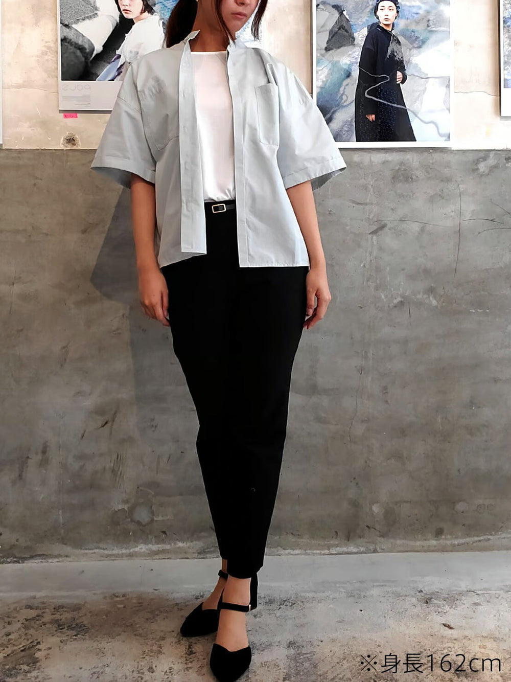 -FUKUROU- ブラウス col:サックス