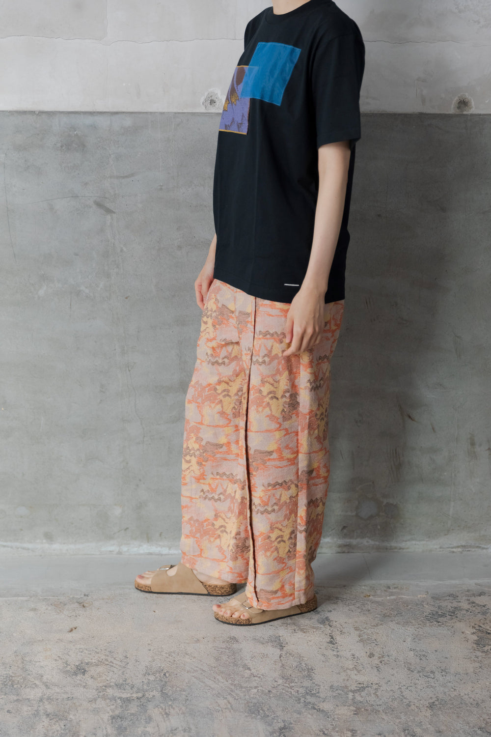 -Sazanami- パンツ col:ブラウン