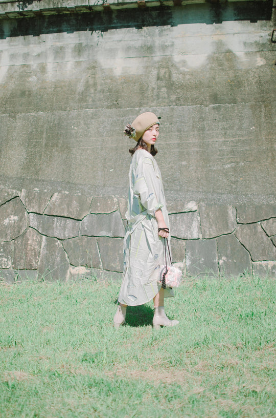 -OSANPO- ワンピース col:ライトカーキ