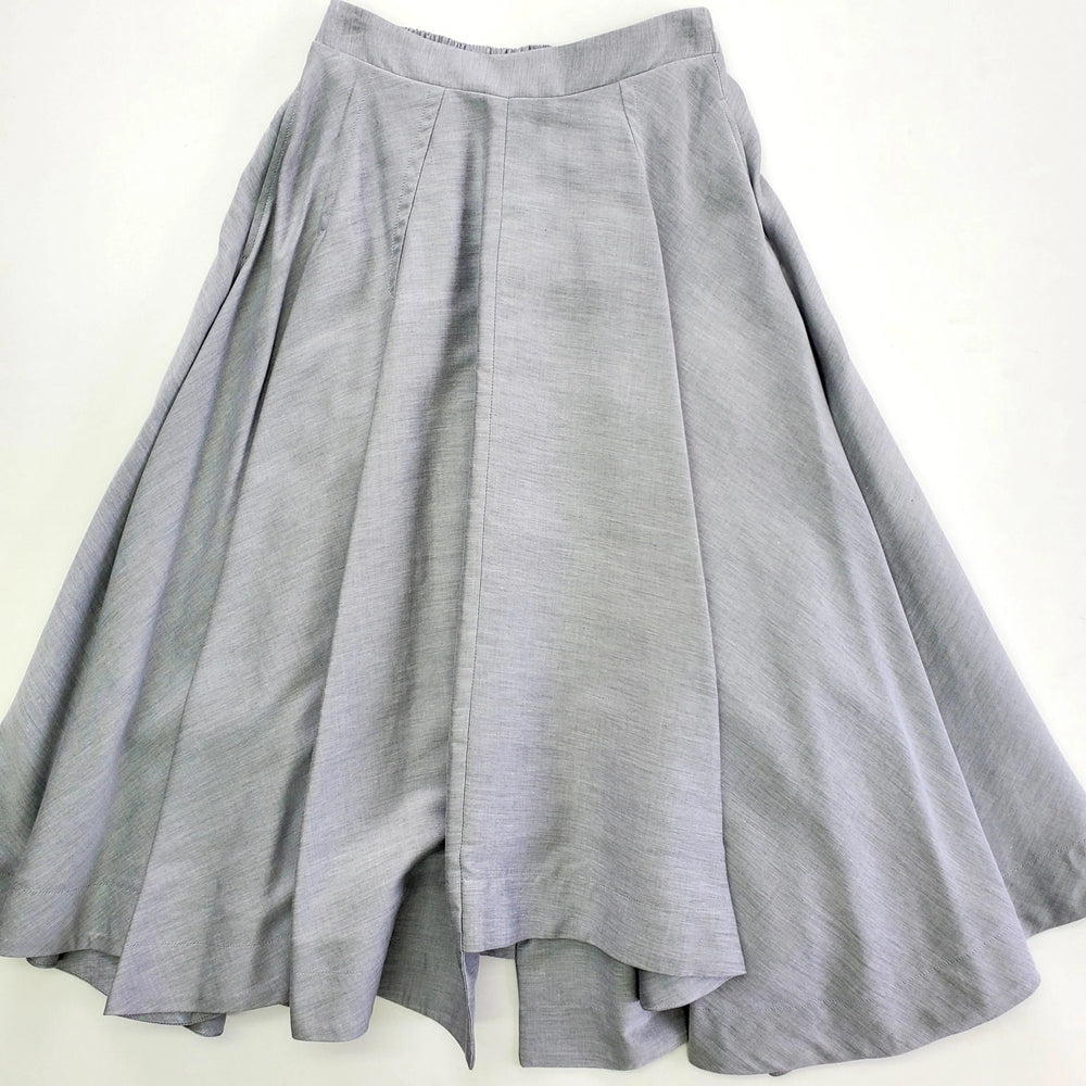 -MAZE- フレアスカート col:シルバー