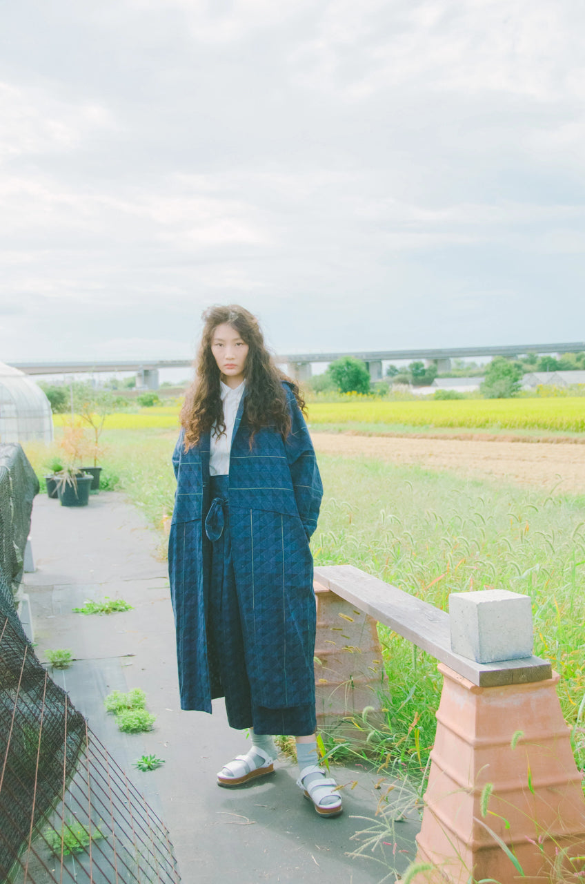 -PRISM- ガウンコート col:ネイビー