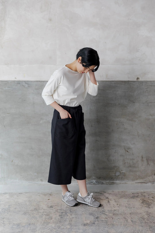 -KAERU- パンツ col:ブラック