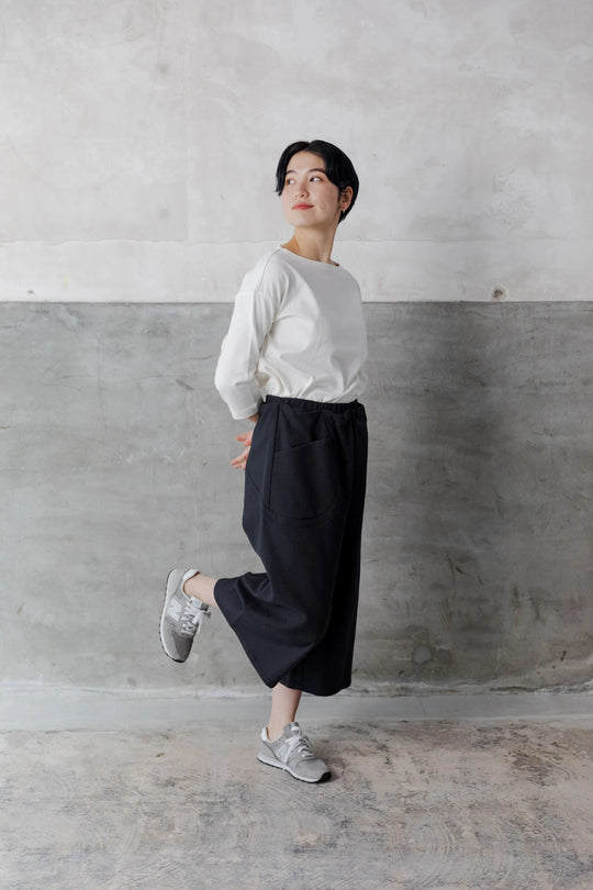 -KAERU- パンツ col:ブラック