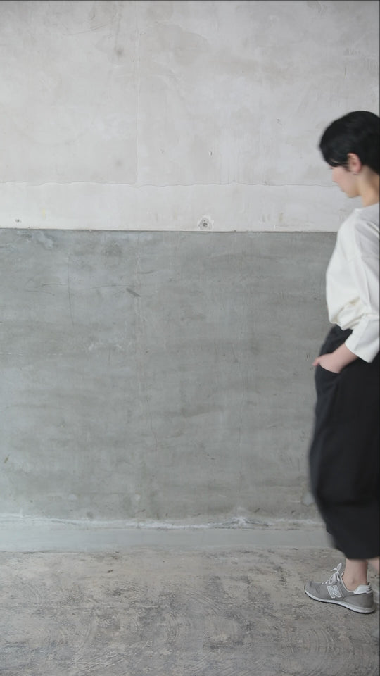 -KAERU- パンツ col:ブラック