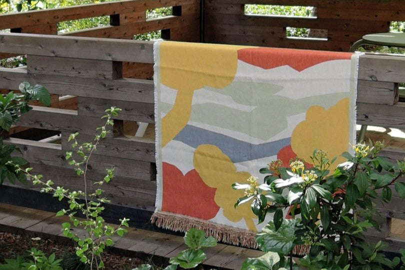 Sarahbel×POLS　Reminiscence series | Flowers  Jacquard  Textile