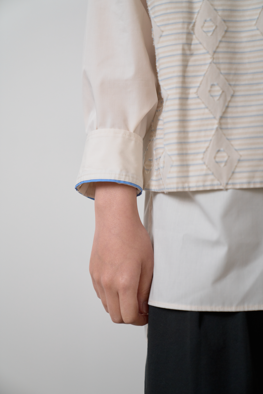 -Horizontal-　シャツ　col:アイボリー