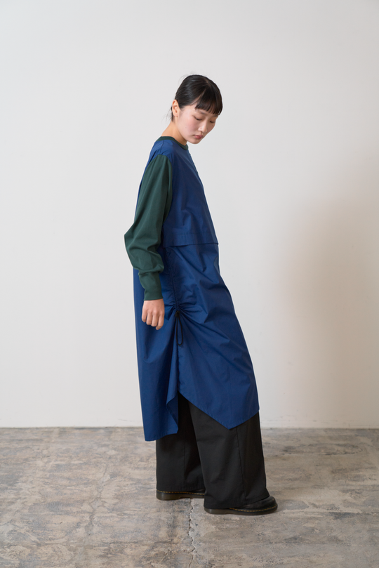 -Diagonal-　ワンピース　col:ネイビー