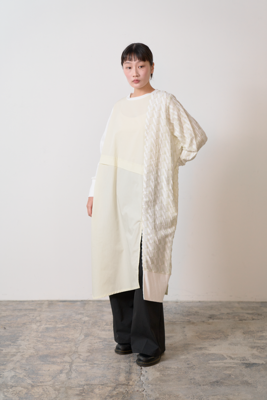 -Diagonal-　ワンピース　col:イエロー