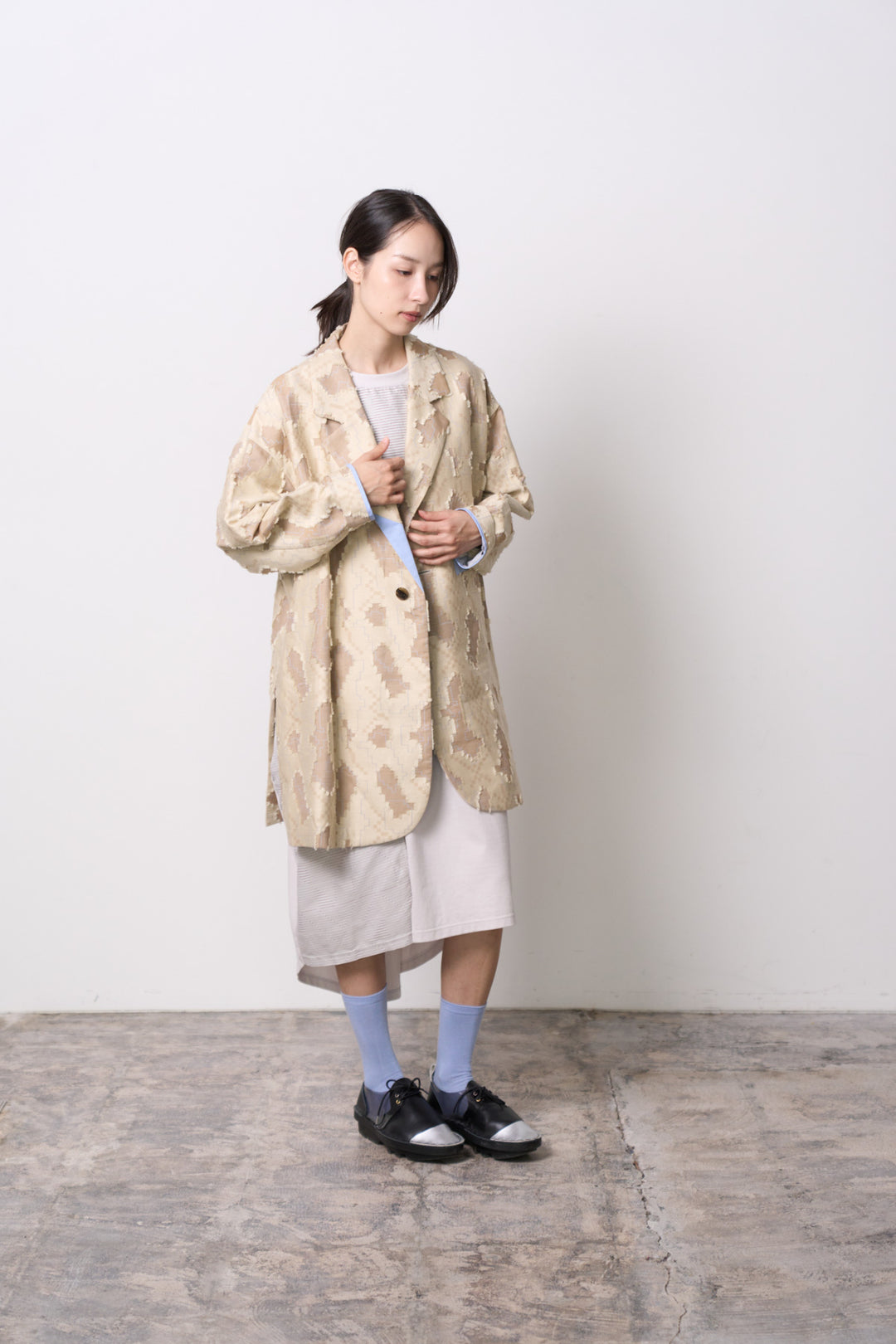 -KASEKI-　ジャケット　col:ベージュ