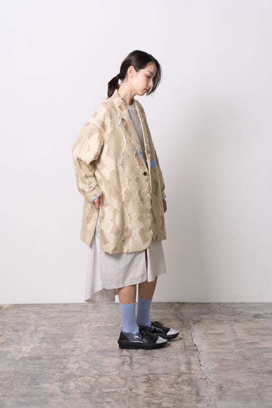 -KASEKI-　ジャケット　col:ベージュ