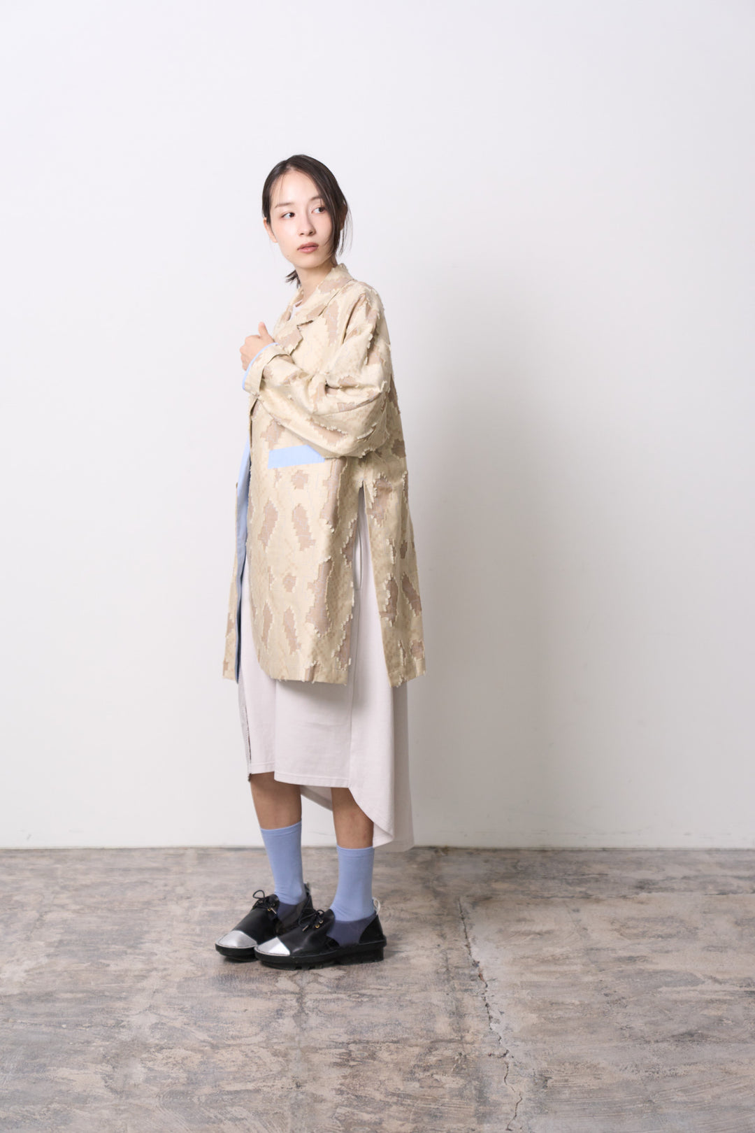 -KASEKI-　ジャケット　col:ベージュ