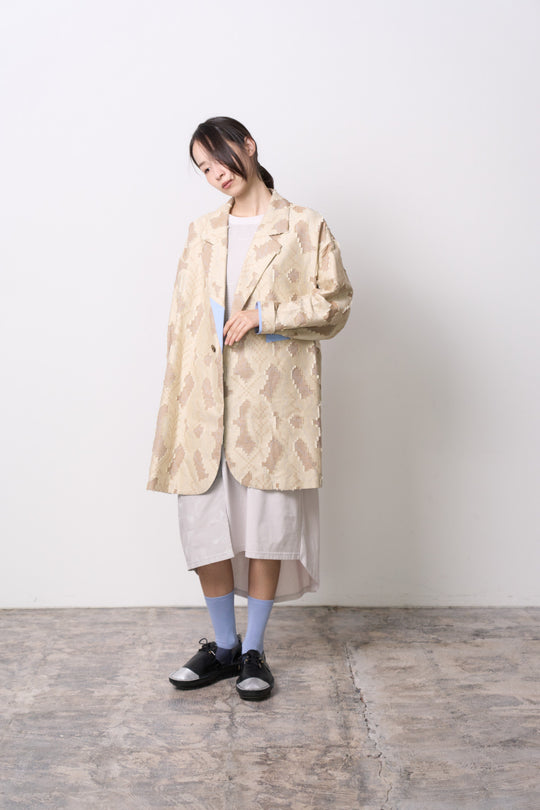 -KASEKI-　ジャケット　col:ベージュ