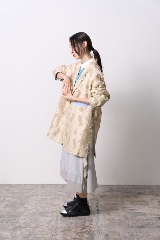 -KASEKI-　ジャケット　col:ベージュ