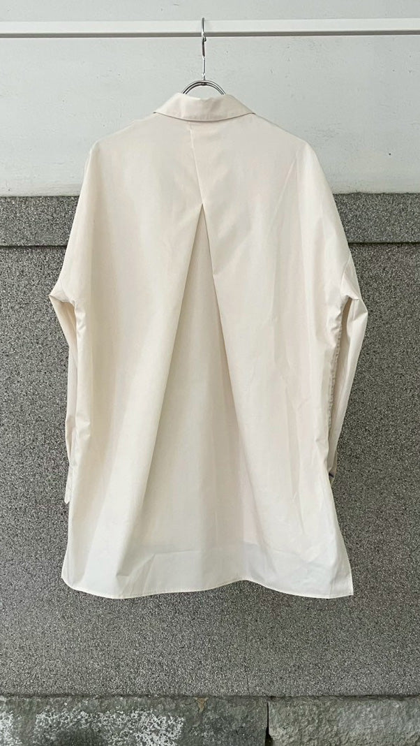 -Horizontal-　シャツ　col:アイボリー