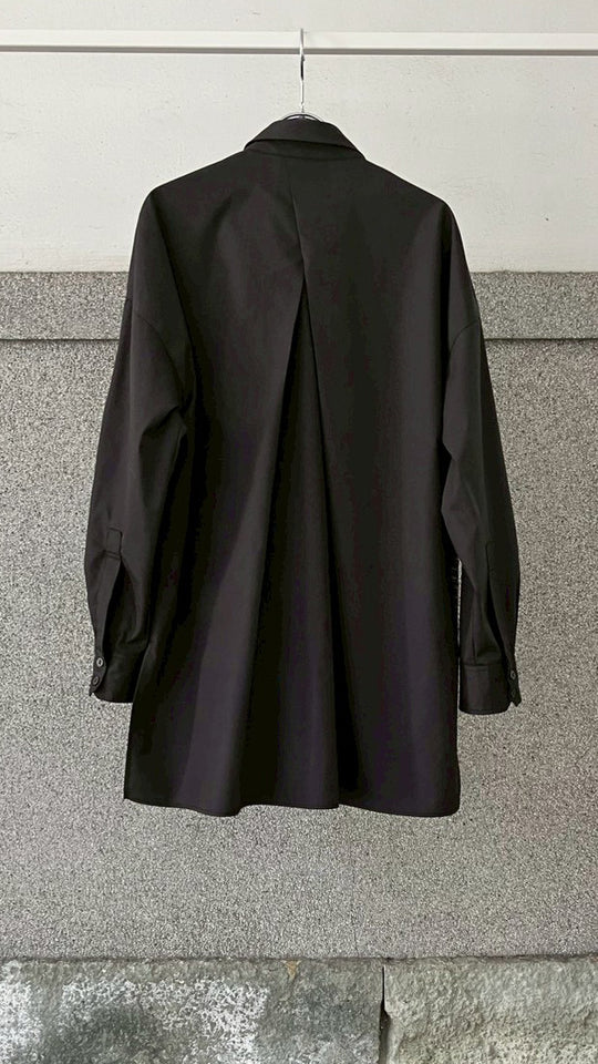 -Horizontal-　シャツ　col:チャコール