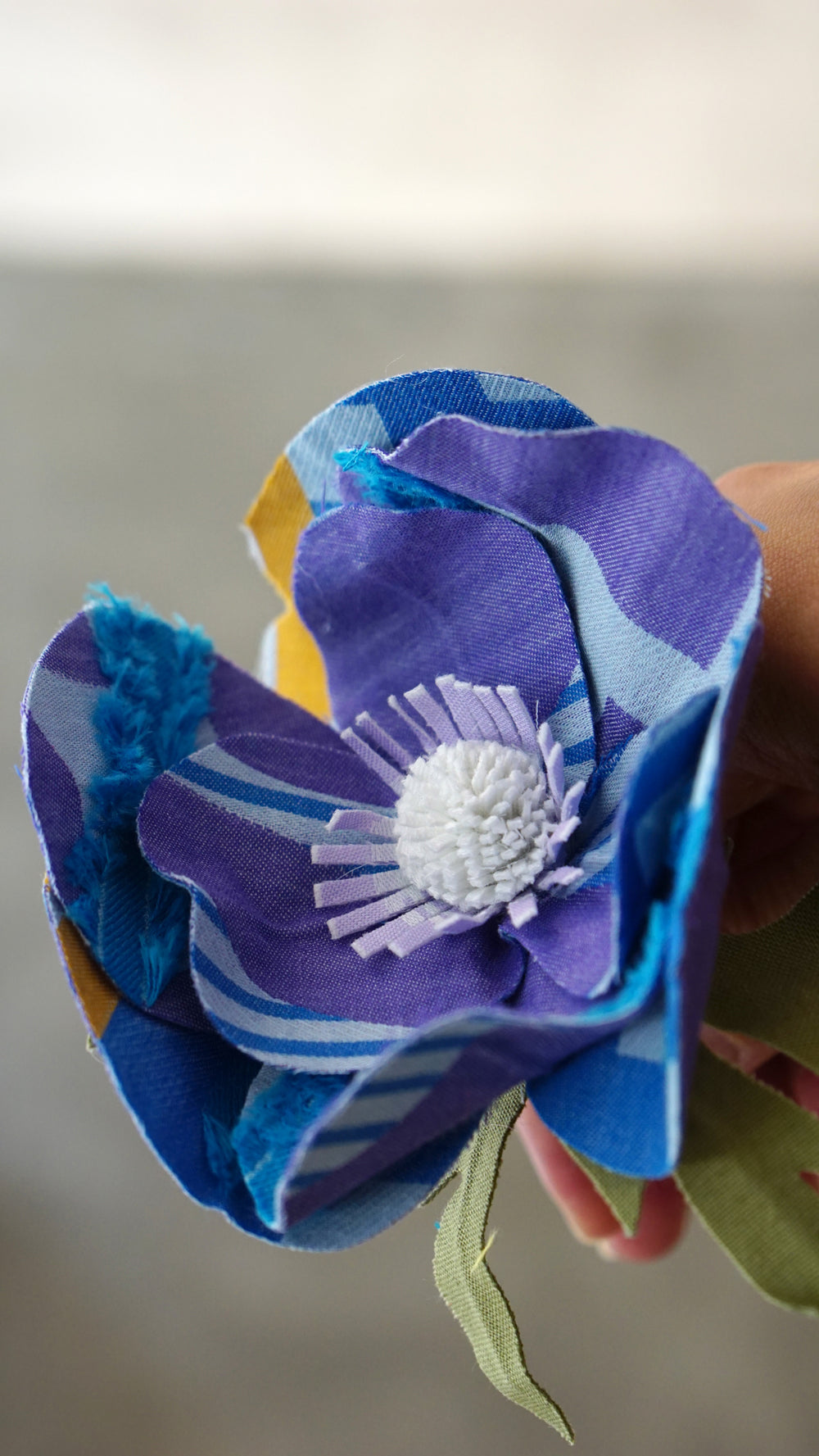 Lovéco テキスタイルフラワー　アネモネ