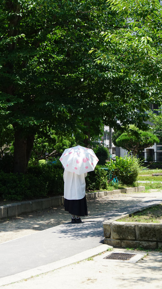 -OSANPO-　晴雨兼用日傘　col:ピンク