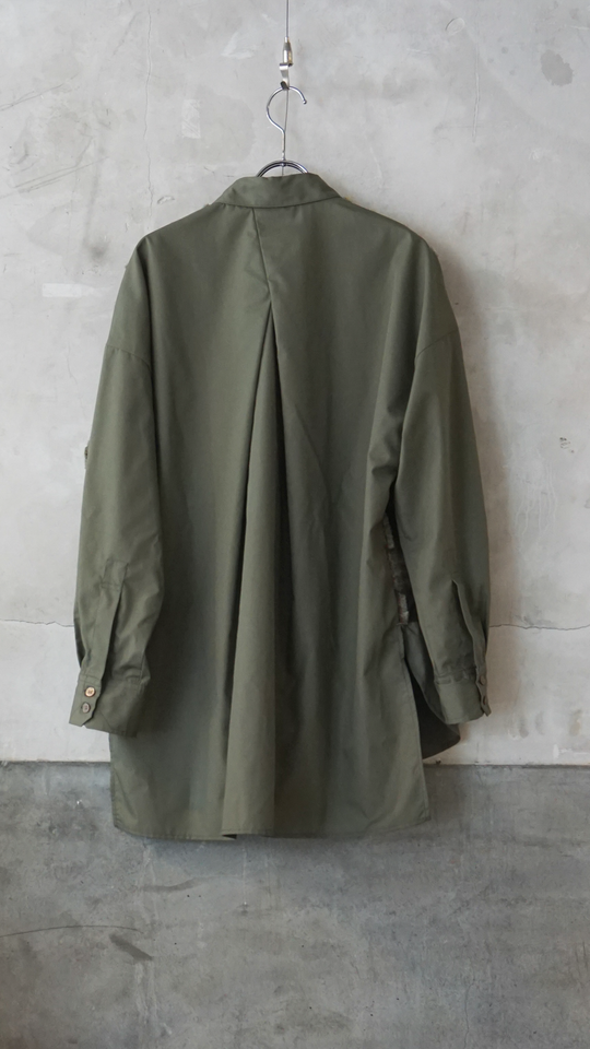 -Forest Check-　シャツ　col:カーキ