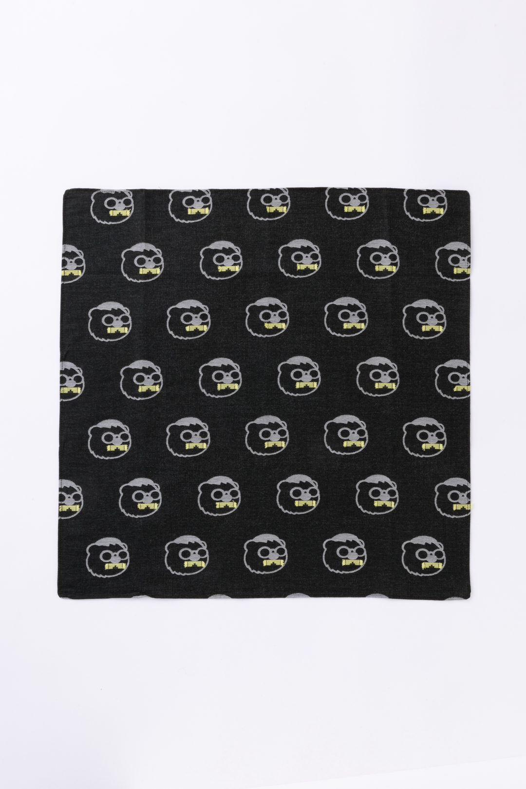 KUMA HIGE FRINGE ジャカードアートファブリック　col:イエロー