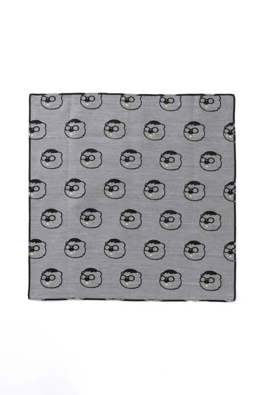 KUMA HIGE FRINGE ジャカードアートファブリック　col:イエロー