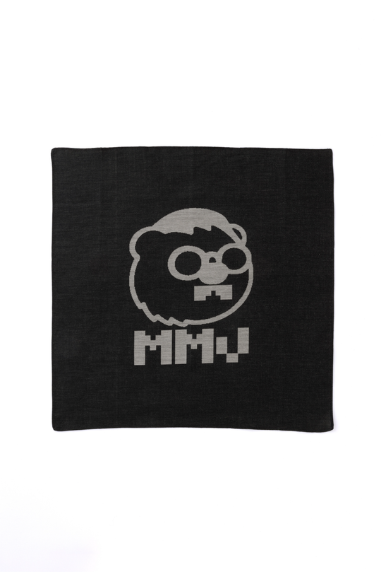 KUMA HIGE BIG ジャカードアートファブリック　col:ブラック