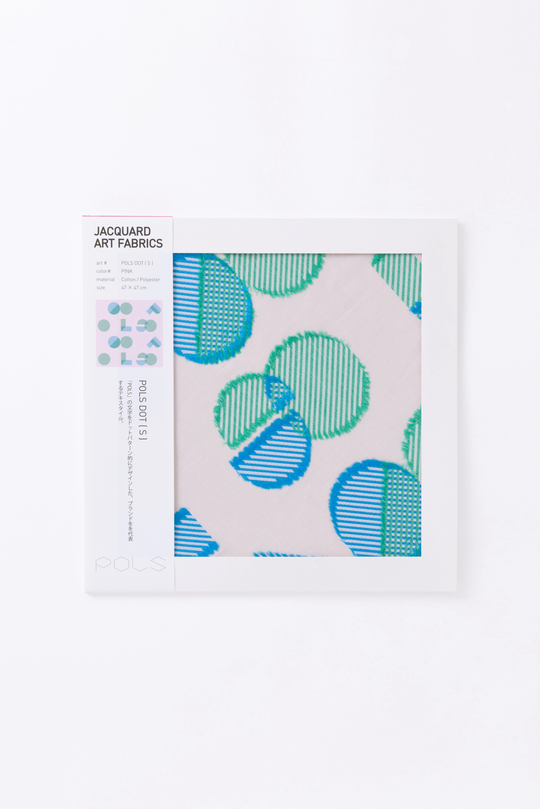 POLSDOT ジャカードアートファブリック　col:ピンク