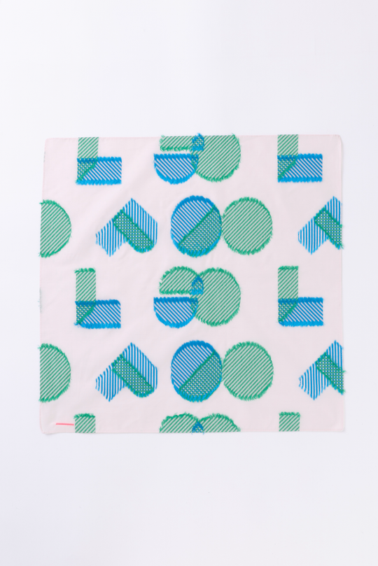 POLSDOT ジャカードアートファブリック　col:ピンク