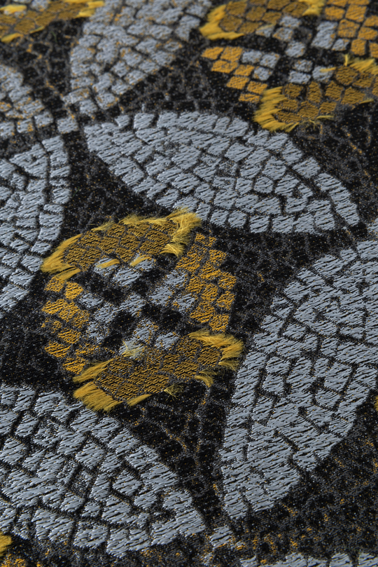 IN-PROCESS Tokyo ジャカードアートファブリック　col:ブラック