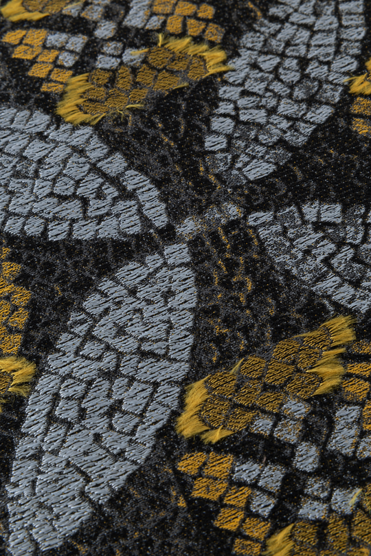 IN-PROCESS Tokyo ジャカードアートファブリック　col:ブラック