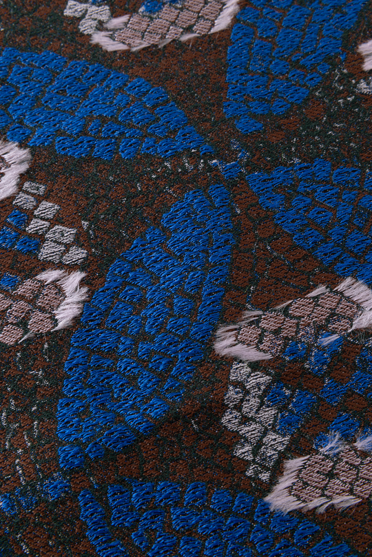 IN-PROCESS Tokyo ジャカードアートファブリック　col:ブラウン