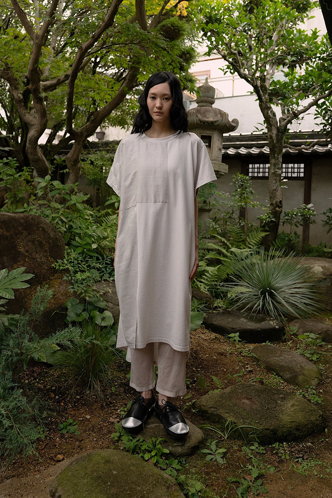 -GEM-　ワンピース　col:ライトグレー