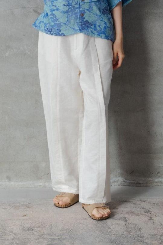 -Sunahama-　パンツ　col:ホワイト