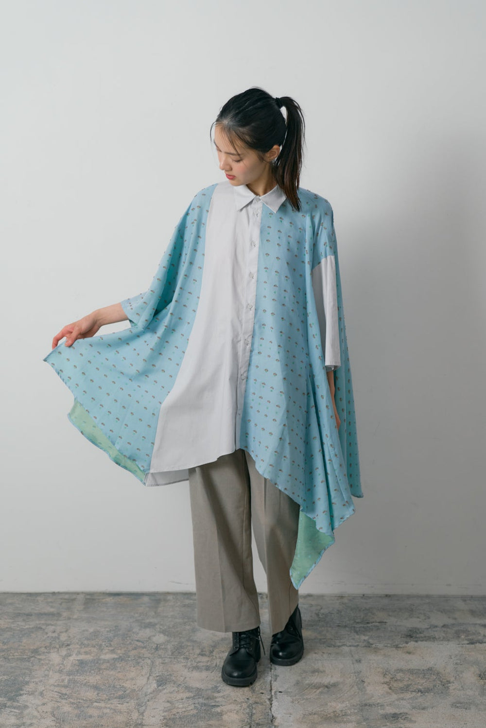 -Seed-　チュニック　col:サックス