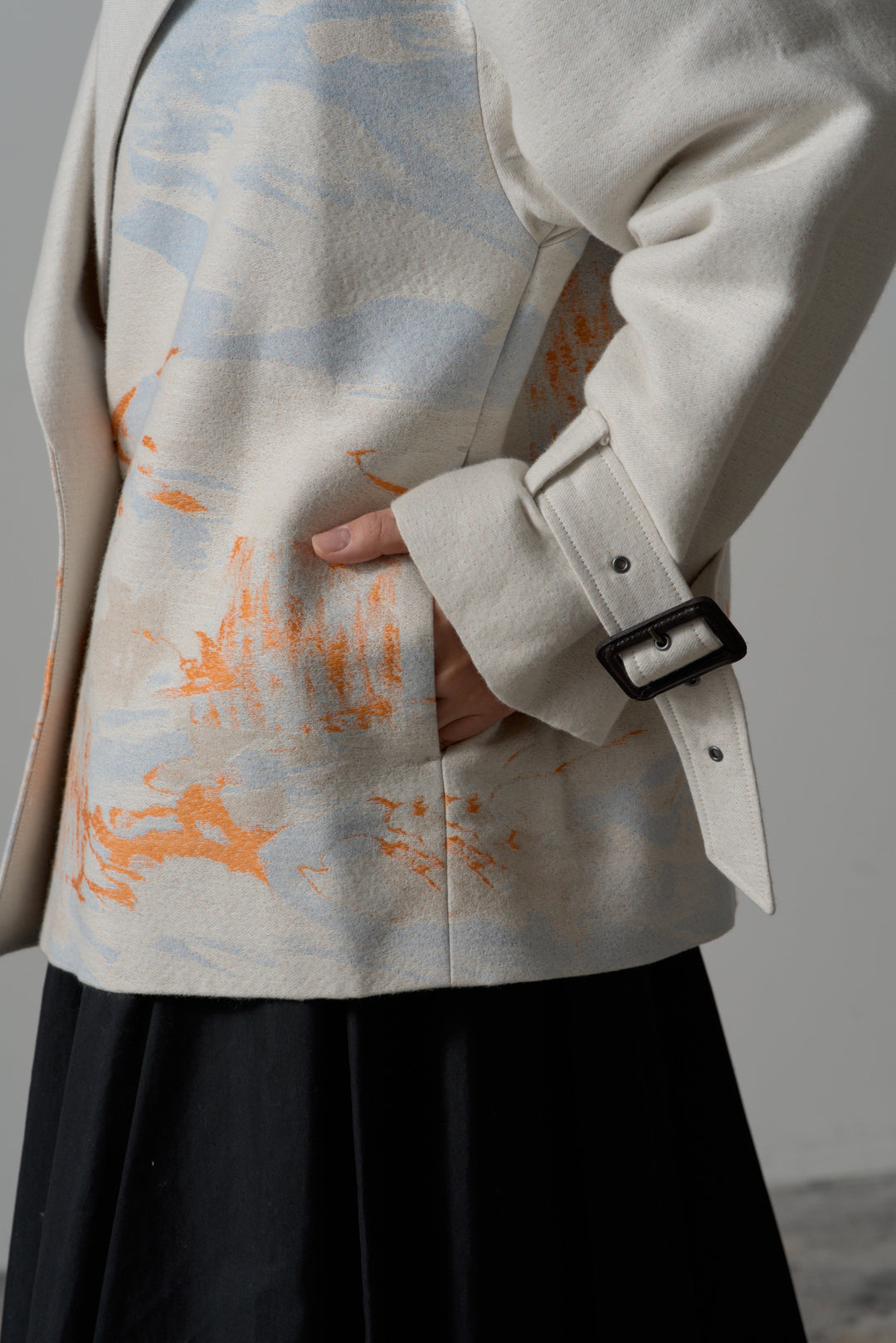 -LAKESIDE-　コート　col:アイボリー