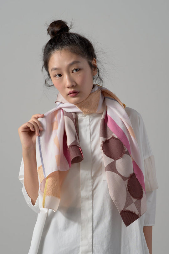 -Oriki-　ロングキュプラストール　col:ピンク