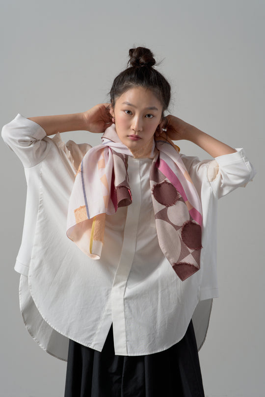 -Oriki-　ロングキュプラストール　col:ピンク