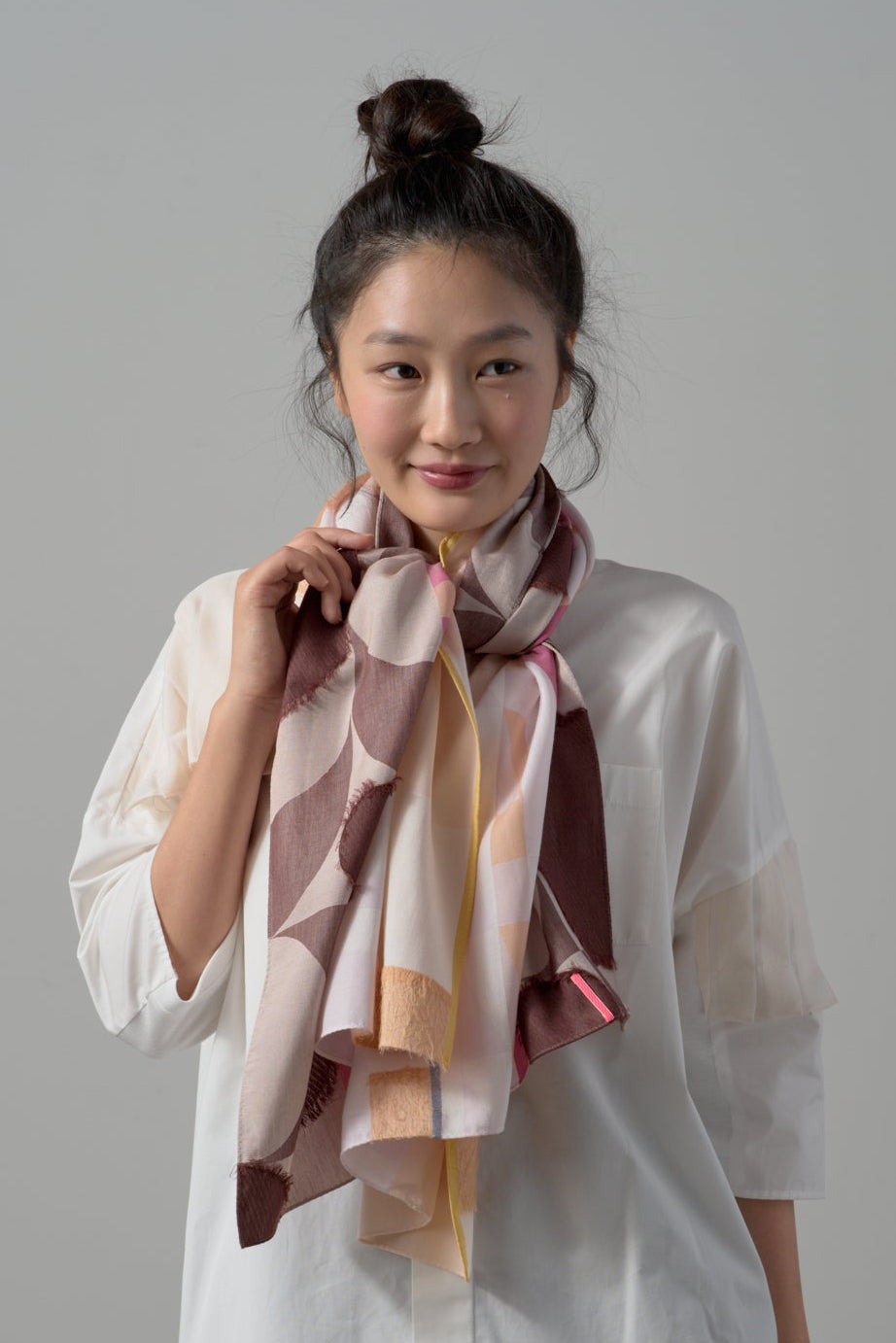 -Oriki-　ロングキュプラストール　col:ピンク