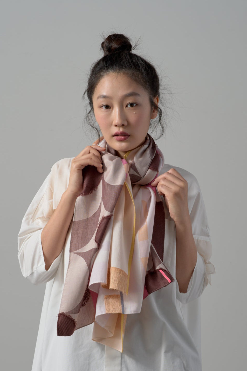 -Oriki-　ロングキュプラストール　col:ピンク