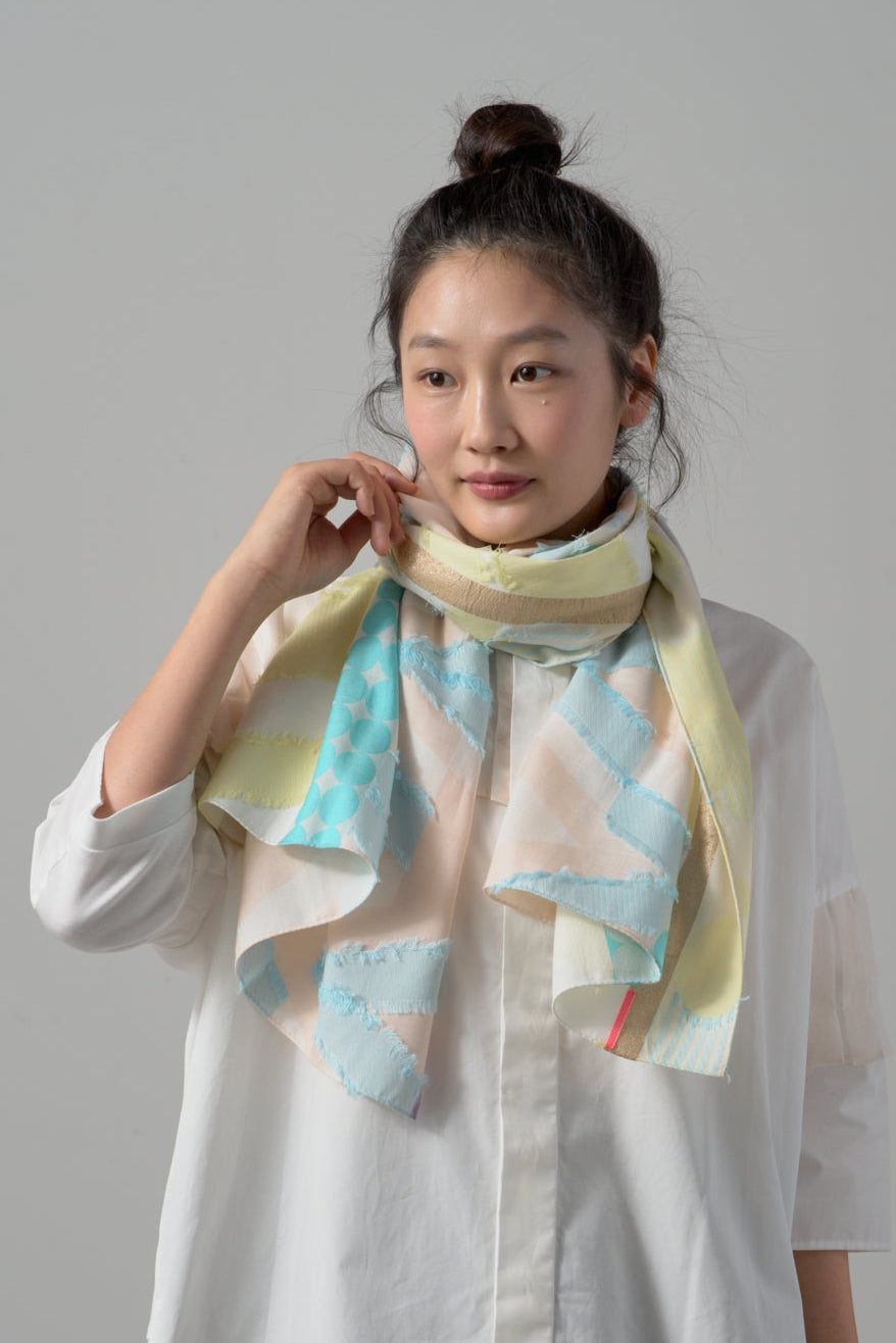 -Yama-　ロングキュプラストール　col:イエロー