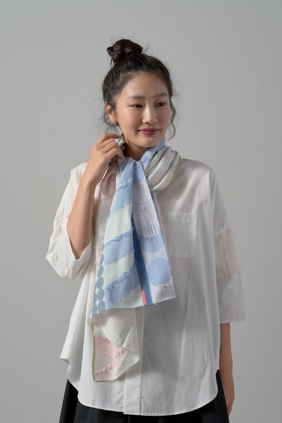 -Yama-　ロングキュプラストール　col:ピンク