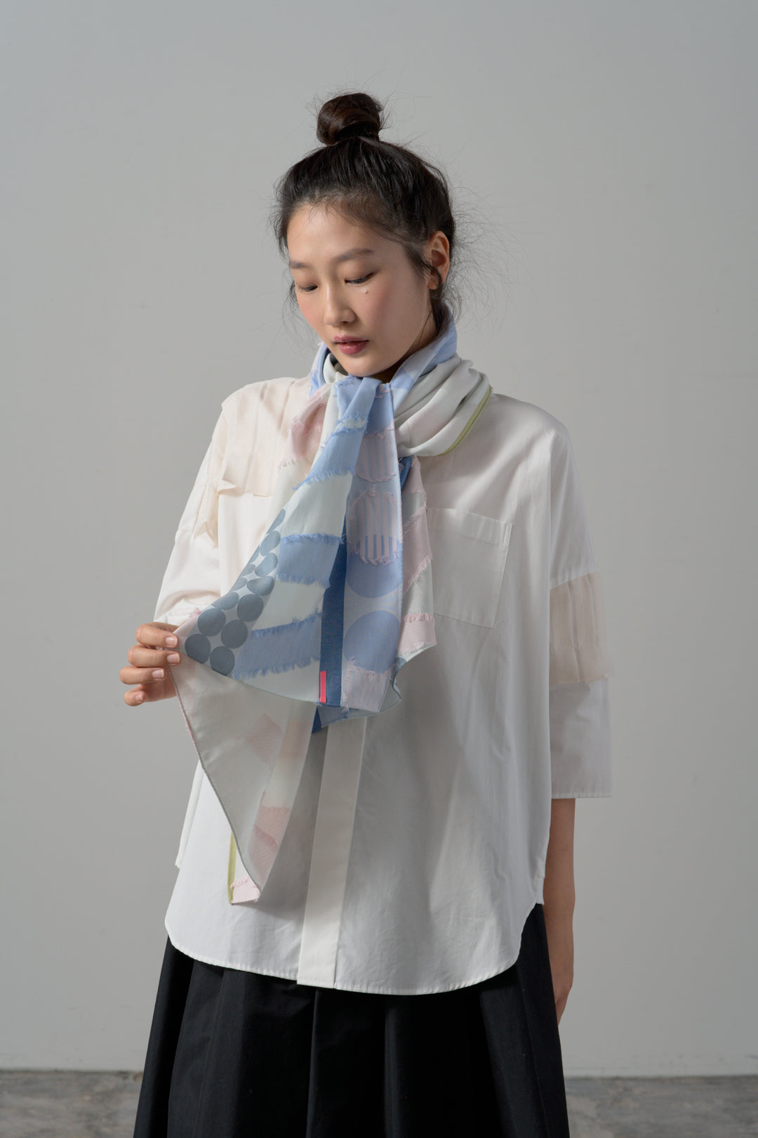 -Yama-　ロングキュプラストール　col:ピンク