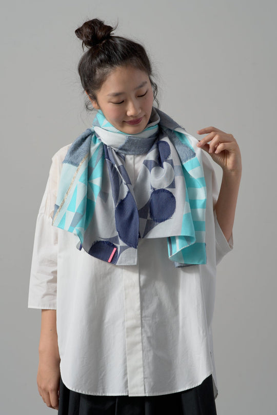 -Oriki-　ロングキュプラストール　col:グレー