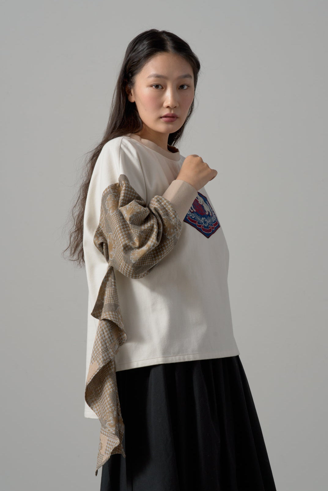 -POLS BEAR EMBLEM-　プルオーバー　col:ベージュ