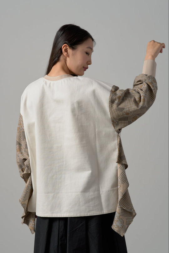 -POLS BEAR EMBLEM-　プルオーバー　col:ベージュ