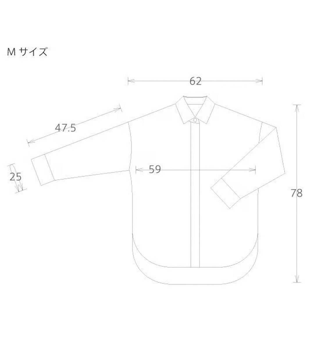 - BUG_2022 -　シャツ　col:アッシュグレー