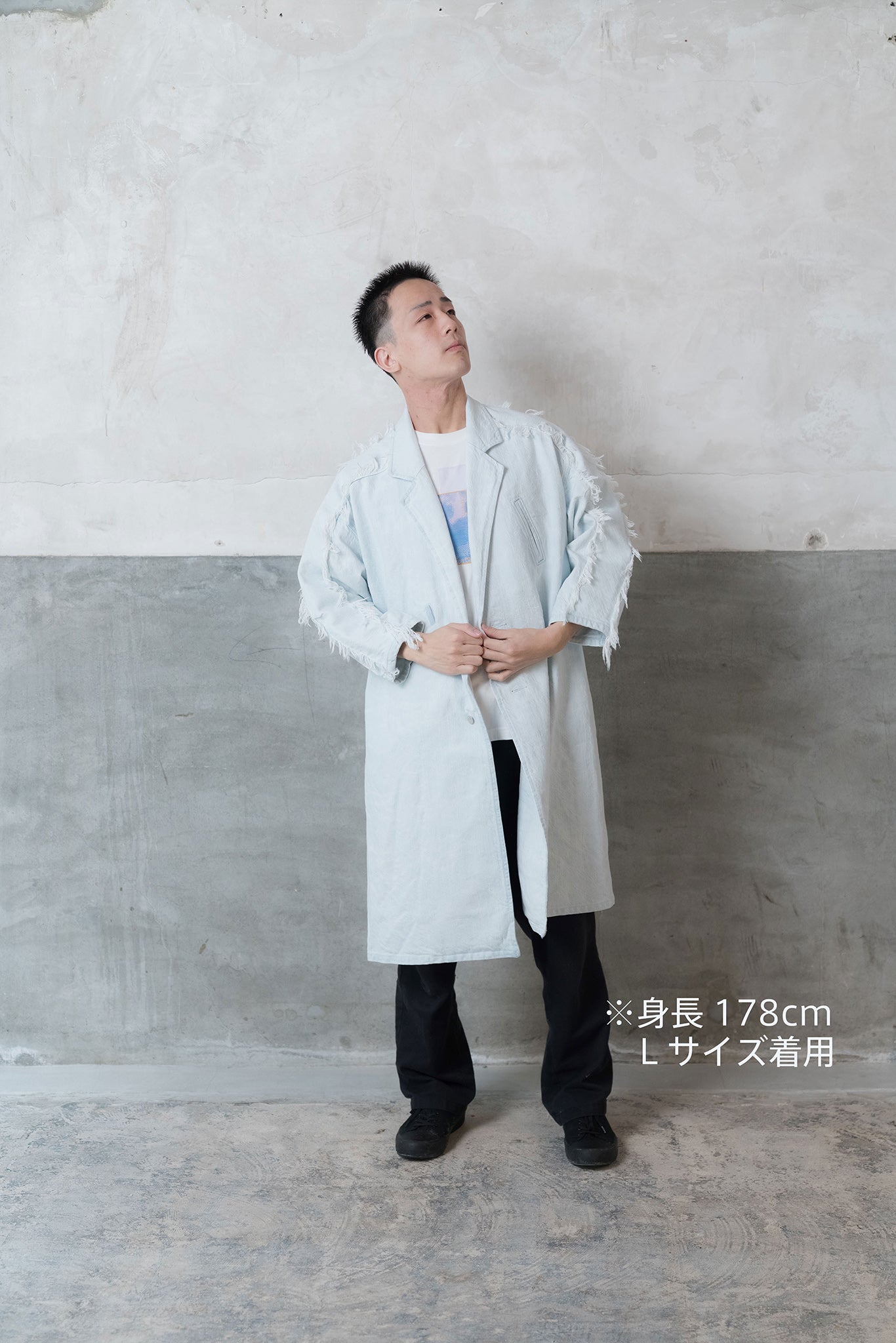 CLANE デニムコート サイズフリー 第ニ弾 22AW先行予約アイテム紹介Part6】モードなデニム