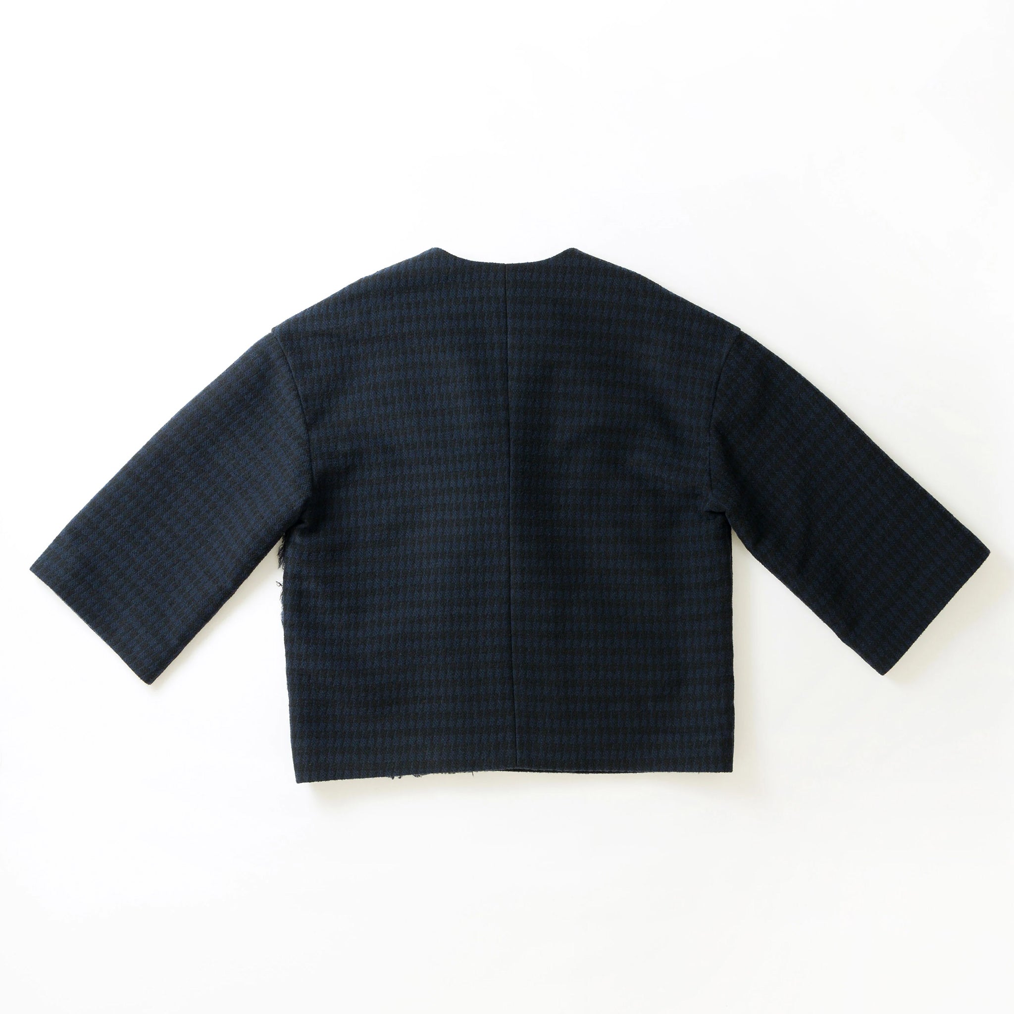 TRIO- ショートコート col:ダークネイビー – POLS