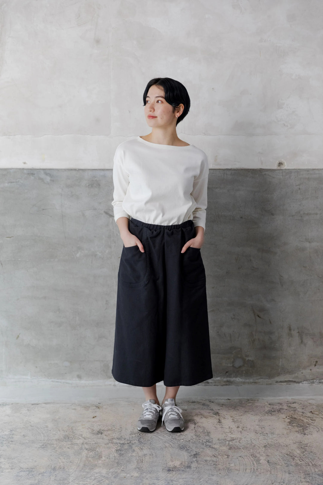 -KAERU-　パンツ　col:ブラック